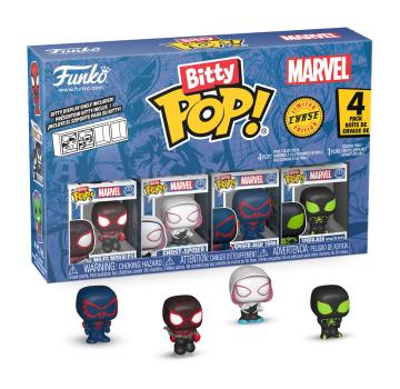 FUNKO Bitty POP - MARVEL Spider-Man Series 2 #4er Pack Chance of Chase