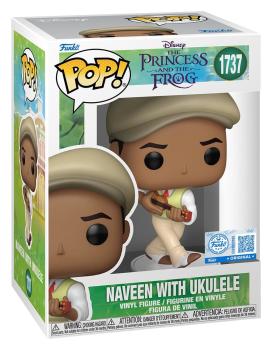 FUNKO POP! Vinyl Figur Disney The Princess and the Frog Küss den Frosch Naveen with Ukulele 1737 Special