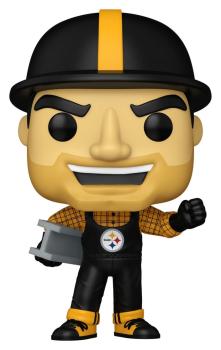 FUNKO POP! Vinyl Figur Sports Football NFL Mascots Pittsburgh Steelers Steely McBeam 346