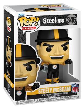 FUNKO POP! Vinyl Figur Sports Football NFL Mascots Pittsburgh Steelers Steely McBeam 346