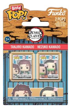 Demon Slayer: Kimetsu no Yaiba POP! Vinyl Figuren 2er-Pack Tanjiro & Nezuko 2 cm Blister