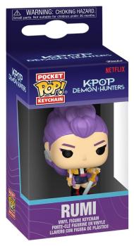 FUNKO POP! Vinyl Schlüsselanhänger K Pop Demon Hunters Rumi 4cm