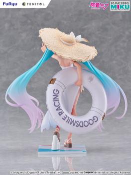 Hatsune Miku GT Project Tenitol PVC Statue Racing Miku 2024: Tropical Ver. 21 cm