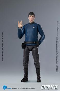 Star Trek Exquisite Mini Actionfigur 1/18 Star Trek 2009 Spock 10 cm