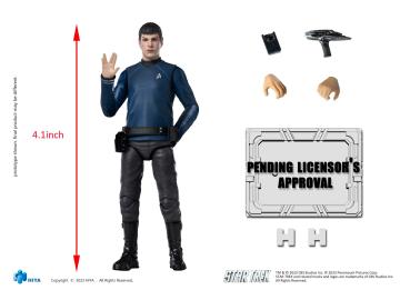 Star Trek Exquisite Mini Actionfigur 1/18 Star Trek 2009 Spock 10 cm
