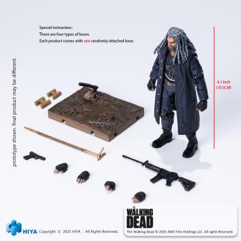 The Walking Dead Exquisite Mini Series Actionfigur 1/18 Ezekiel 11 cm
