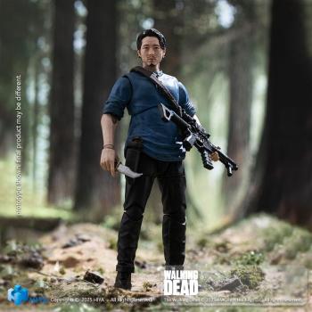 The Walking Dead Exquisite Mini Series Actionfigur 1/18 Glenn 11 cm