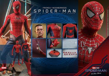 Spider-Man: No Way Home Movie Masterpiece Actionfigur 1/6 Friendly Neighborhood Spider-Man 30 cm