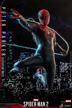 Spider-Man 2 Video Game Masterpiece Actionfigur 1/6 Peter Parker (Superior Suit) 30 cm