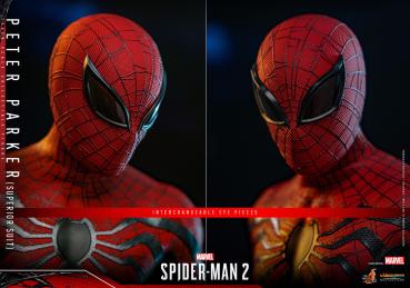 Spider-Man 2 Video Game Masterpiece Actionfigur 1/6 Peter Parker (Superior Suit) 30 cm