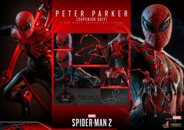 Spider-Man 2 Video Game Masterpiece Actionfigur 1/6 Peter Parker (Superior Suit) 30 cm