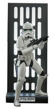 Star Wars Movie Masterpiece Actionfigur 1/6 Stormtrooper with Death Star Environment 30 cm