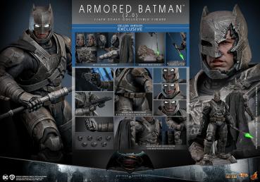 Batman v Superman: Dawn of Justice Movie Masterpiece Actionfigur 1/6 Armored Batman 2.0 (Deluxe Version) 33 cm