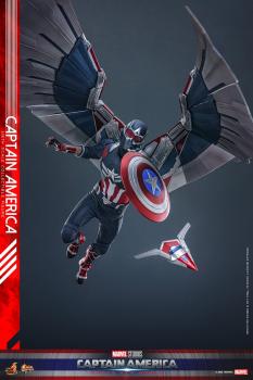 Captain America: Brave New World Movie Masterpiece Actionfigur 1/6 Captain America 30 cm
