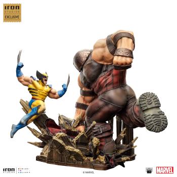 Marvel BDS Art Scale Statue 1/10 Wolverine vs Juggernaut Exclusive 30 cm