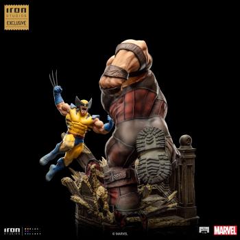 Marvel BDS Art Scale Statue 1/10 Wolverine vs Juggernaut Exclusive 30 cm