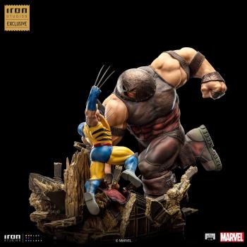 Marvel BDS Art Scale Statue 1/10 Wolverine vs Juggernaut Exclusive 30 cm