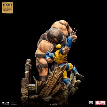 Marvel BDS Art Scale Statue 1/10 Wolverine vs Juggernaut Exclusive 30 cm