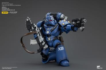 Warhammer The Horus Heresy Actionfigur 1/18 Ultramarines MK VI Tactical Squad Legionary with Bolter& Chainblade 12 cm