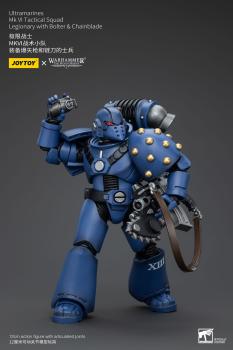 Warhammer The Horus Heresy Actionfigur 1/18 Ultramarines MK VI Tactical Squad Legionary with Bolter& Chainblade 12 cm
