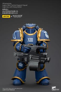 Warhammer The Horus Heresy Actionfigur 1/18 Ultramarines Legion MKIII Tactical Support Squad Legionary with Heavy Bolter 12 cm