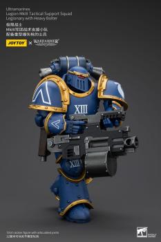 Warhammer The Horus Heresy Actionfigur 1/18 Ultramarines Legion MKIII Tactical Support Squad Legionary with Heavy Bolter 12 cm