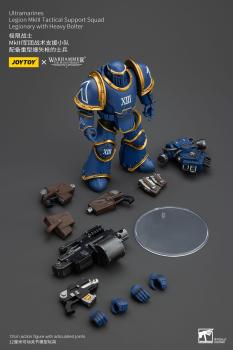 Warhammer The Horus Heresy Actionfigur 1/18 Ultramarines Legion MKIII Tactical Support Squad Legionary with Heavy Bolter 12 cm