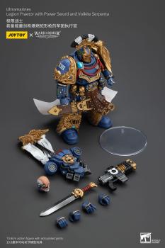 Warhammer The Horus Heresy Actionfigur 1/18 Ultramarines Legion Praetor with Power Sword and Volkite Serpenta 20 cm