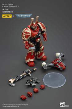 Warhammer 40k Actionfigur 1/18 World Eaters Khorne Berzerker 2 13 cm