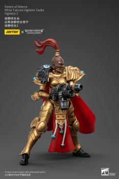 Warhammer The Horus Heresy Actionfigur Sisters of Silence White Falcons Vigilator Cadre Vigilator 2 19 cm