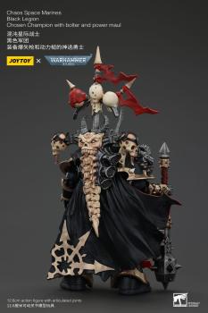 Warhammer 40k Actionfigur Chaos Space Marines Black Legion Chosen Champion with bolter and power maul 20 cmWarhammer 40k Actionfigur Chaos Space Marines Black Legion Chosen Champion with bolter and power maul 20 cm