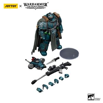 Warhammer The Horus Heresy Actionfigur Alpha Legion Exodus The One who is Many With Sniper Rifle And Power Dagger 20 cm