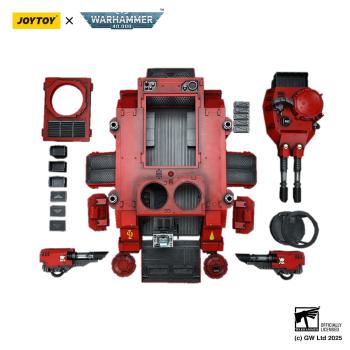 Warhammer 40k Actionfigur 1/18 Blood Angels Predator Annihilator with Twin Lascannons 26 cm