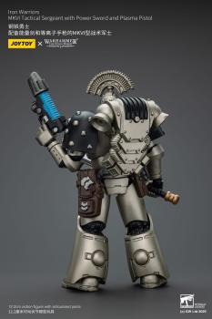 Warhammer The Horus Heresy Actionfigur 1/18 lron Warriors MKVI Tactical Sergeant with Power Sword and Plasma Pistol 12 cm