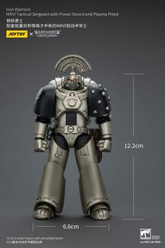 Warhammer The Horus Heresy Actionfigur 1/18 lron Warriors MKVI Tactical Sergeant with Power Sword and Plasma Pistol 12 cm