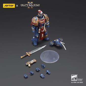 Warhammer 40,000: Space Marine 2 Actionfigur Ultramarines Relic Primus Armourwith Plasma Pistol and Combat Blade 13 cm
