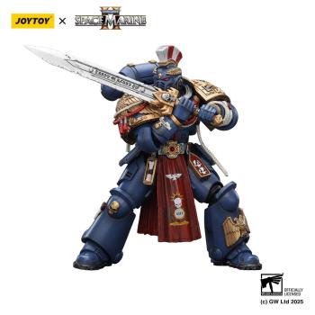 Warhammer 40,000: Space Marine 2 Actionfigur Ultramarines Relic Primus Armourwith Plasma Pistol and Combat Blade 13 cm
