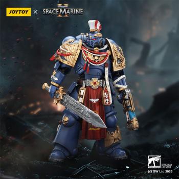 Warhammer 40,000: Space Marine 2 Actionfigur Ultramarines Relic Primus Armourwith Plasma Pistol and Combat Blade 13 cm