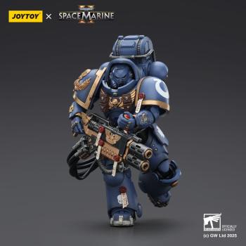 Warhammer 40,000: Space Marine 2 Actionfigur Ultramarines Heavy Artificer Armor with Relic Multi-Melta 13 cm