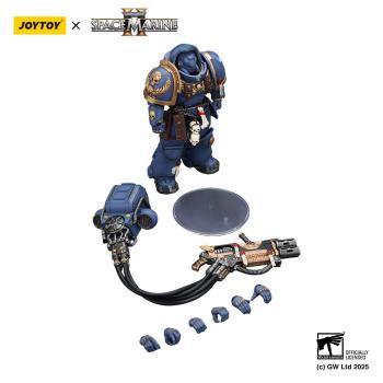 Warhammer 40,000: Space Marine 2 Actionfigur Ultramarines Heavy Artificer Armor with Relic Multi-Melta 13 cm