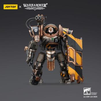 Warhammer The Horus Heresy Actionfigur Iron Warriors Iron Circle Domitar-Ferrum Class Battle-automata with Karceri Battle Shield 24 cm