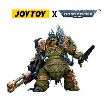 Warhammer 40,000 Actionfigur Death Guard Blightlord Terminator 1 with Reaper Autocannon and Bubotic Blades 14 cm