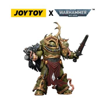 Warhammer 40,000 Actionfigur Death Guard Blightlord Terminator 3 with Combi-bolter and Bubotic Blade 14 cm