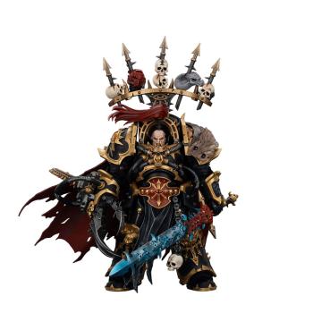 Warhammer 40,000 Actionfigur Black Legion Abaddon the Despoiler with Drach'nyen and the Talo 16 cm