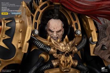 Warhammer 40,000 Actionfigur Black Legion Abaddon the Despoiler with Drach'nyen and the Talo 16 cm