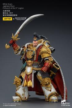 Warhammer The Horus Heresy Actionfigur White Scars Jaghatai Khan Primarch of the Vth Legion 19 cm