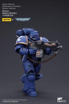 Warhammer 40k Actionfigur 1/18 Space Marines Ultramarines Outriders Brother Catonus 14 cm