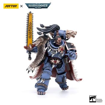 Warhammer 40k Actionfigur 1/18 Space Wolves Ragnar Blackmane 13 cm