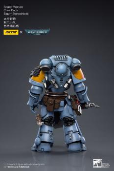 Warhammer 40k Actionfigur 1/18 Space Wolves Claw Pack Sigyrr Stoneshield 12 cm