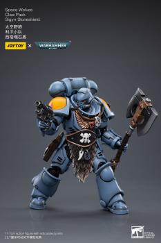 Warhammer 40k Actionfigur 1/18 Space Wolves Claw Pack Sigyrr Stoneshield 12 cm